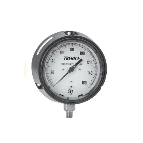 Trerice 450B4502LA400 450 Dry Pressure Gauge 0 to 400 psi 1/4 in MNPT