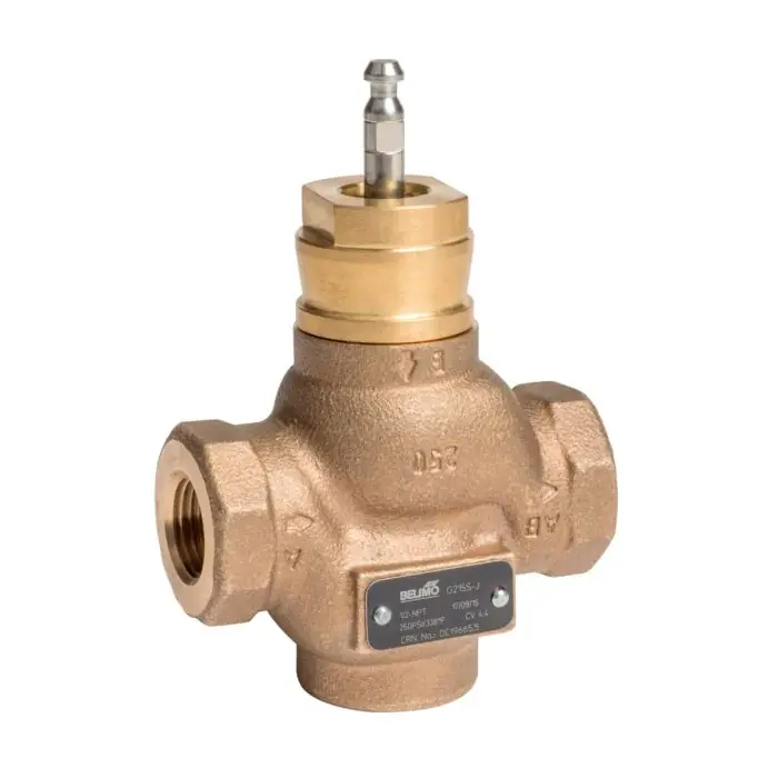 Belimo G215S-J Globe Valve, 2 Way, 1/2 in, 4.4 Cv