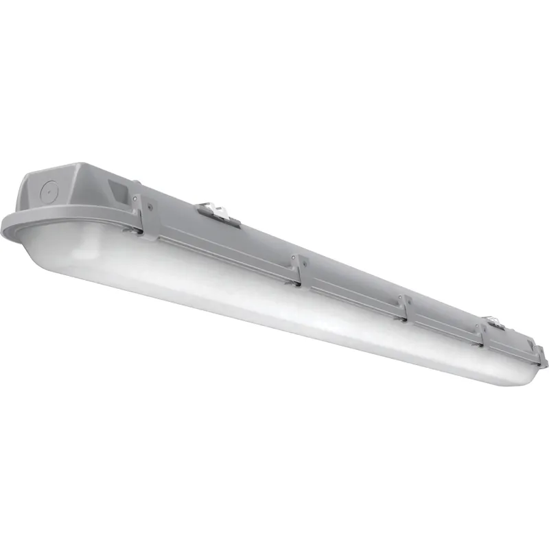 Lithonia Lighting CSVT-L48-AL03-MVOLT-SWW3-80CRI 80CRI Dimmable Switchable Lumen And CCT Vapor Tight LED Striplight 24/34/42-Watt 120 - 277-Volt Light Gray Contractor Select
