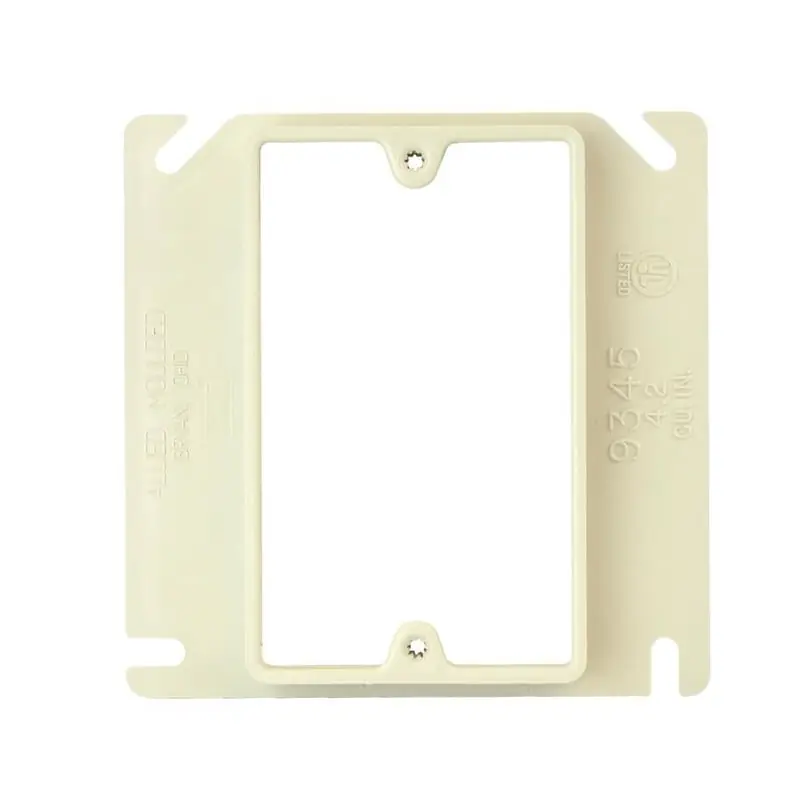 Allied Moulded Products 9345 1 Gang 4 IN SQ Plaster Ring