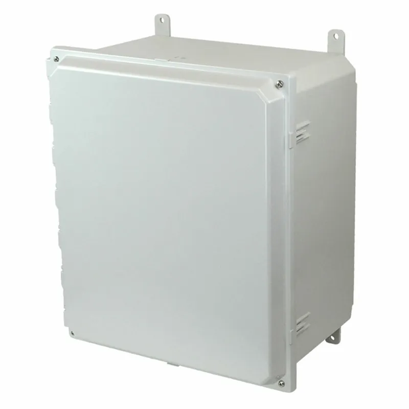 Allied Moulded Products AMP1648 16X14X8 PC ENCL SCR CVR FEET