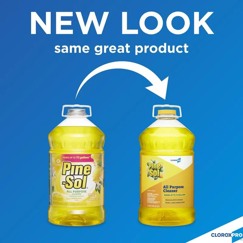 Pine-Sol 35419 144 oz. Lemon Scented 3 Pack Replacement MPN