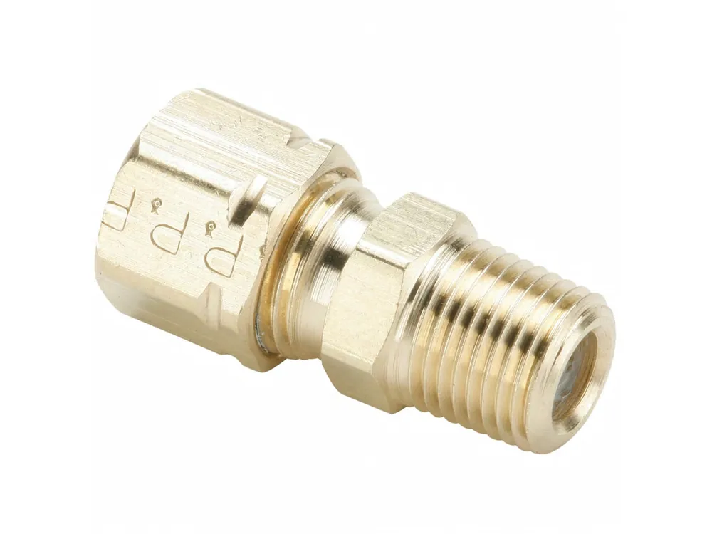 Parker 68CA-4-4 Compress-Align 68CA Male Connector - 1/4 NPT