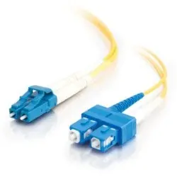 Quiktron 810-L47-009 Fiber Optic Jumper Cable Duplex LC/SC Single-Mode 3M