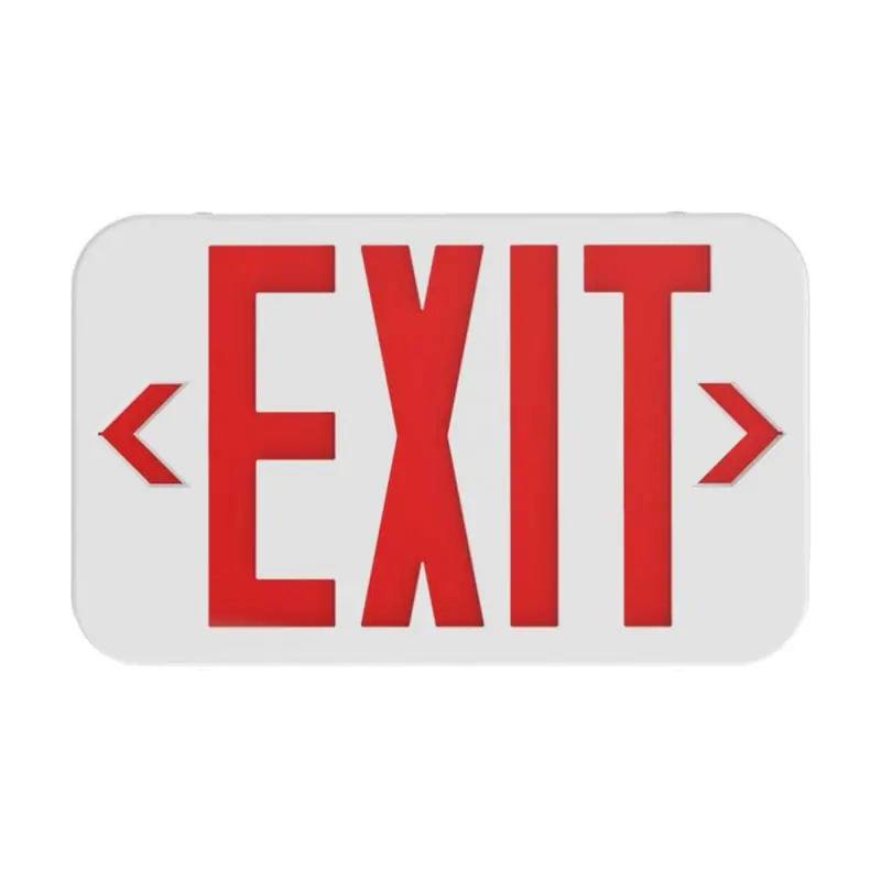 COMPASS CERRC LED EMG EXIT SIGNREMOTE CAPABLE NO HEADS