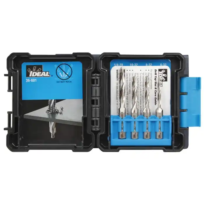 Ideal Industries 36-601 Standard Drill/Tap 4-PC Kit