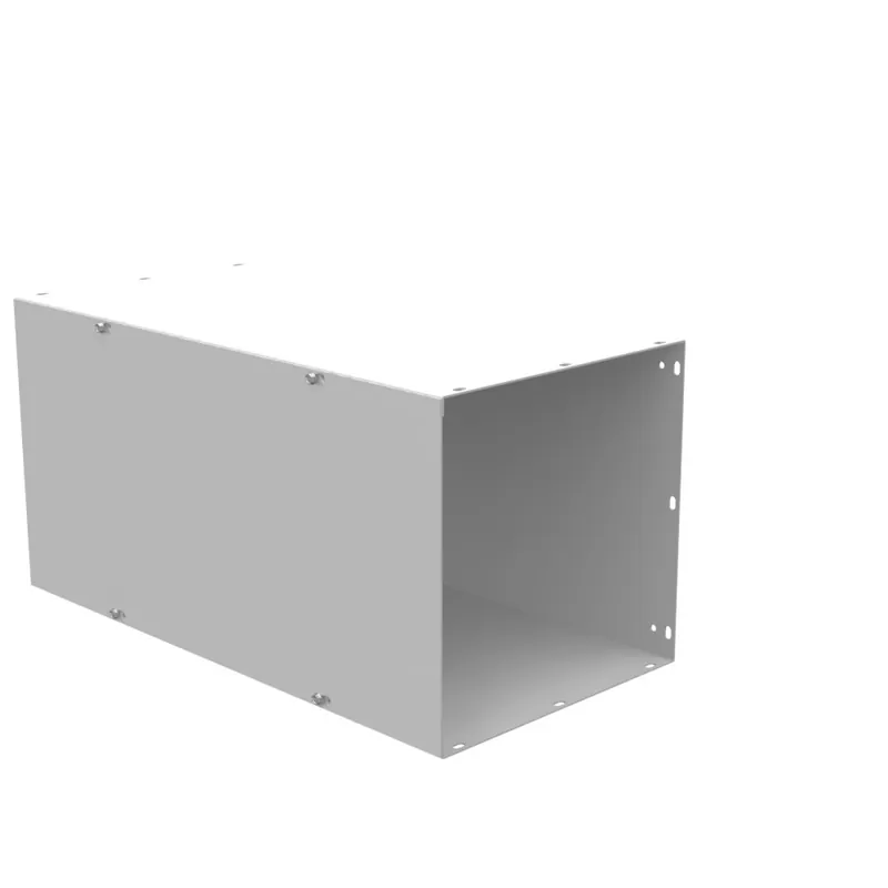 Milbank 121224-GSC1-NK 12x24x12 Screw Cover Wireway Type 1 UL Listed Steel No Knockouts ANSI 61 Gray