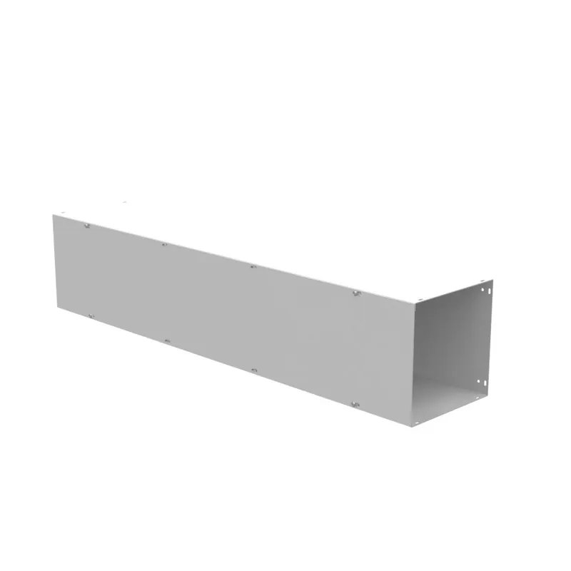 Milbank 101048-GSC1-NK Screw Cover Wireway Type 1 UL Listed Steel No Knockouts ANSI 61 Gray