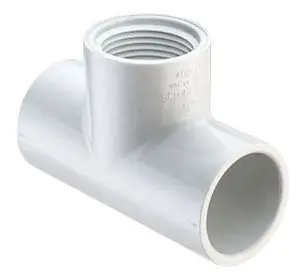 Spears 402-005 P4012TSXT 1/2 PVC 40 Tee Socket x Thread
