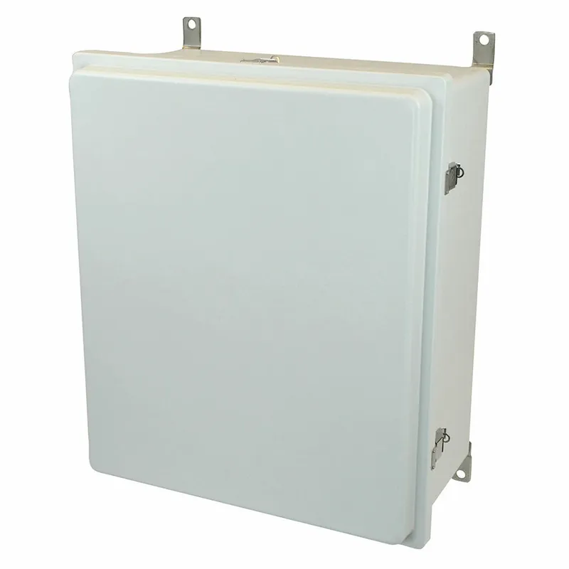 Allied Moulded Products AM24200RL Type 4X, Hinged Cover, Wall Mount Enclosure