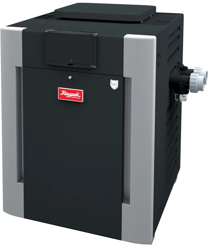 Raypak 009218 Digital Electronic Ignition Natural Gas Heater 336,000 BTU