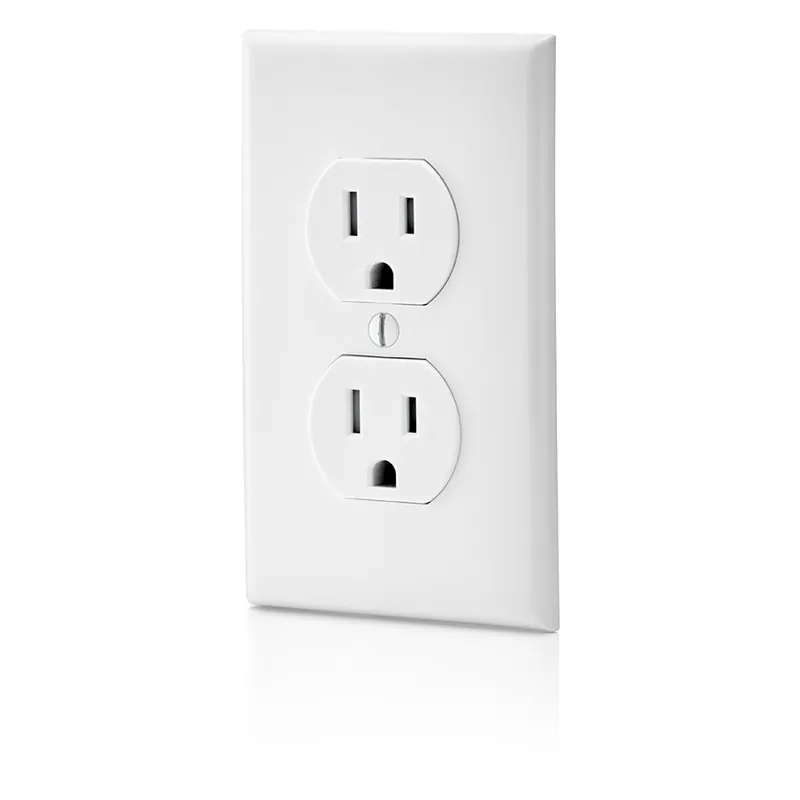 Leviton T5320-SW 15A-125V TR Duplex RCP