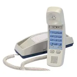 CORTELCO 815047V0E21F Cortelco Trendline Single-Line Corded Telephone in Red Replacement MPN
