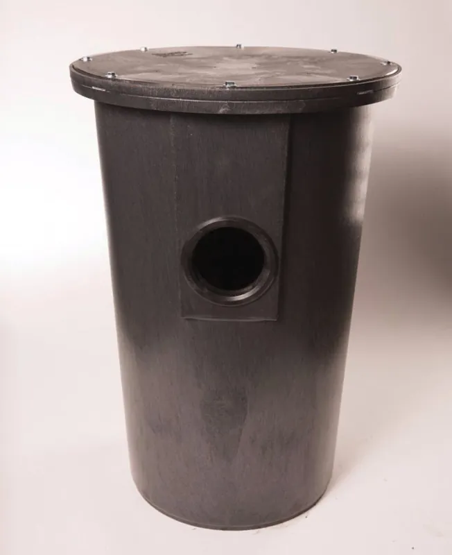 TOPP E222001DH Topp Industries 18X22 E-Series Structural Foam Basin with Two 4 Grommet - Inlet Drilled