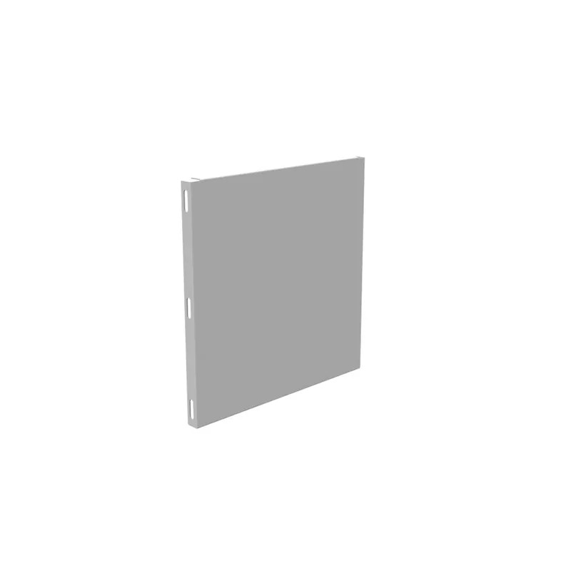 Milbank 1212GEU-NK Wireway Universal End Type 1 12x12 Screw Cover ANSI 61 Gray Steel No Knockouts