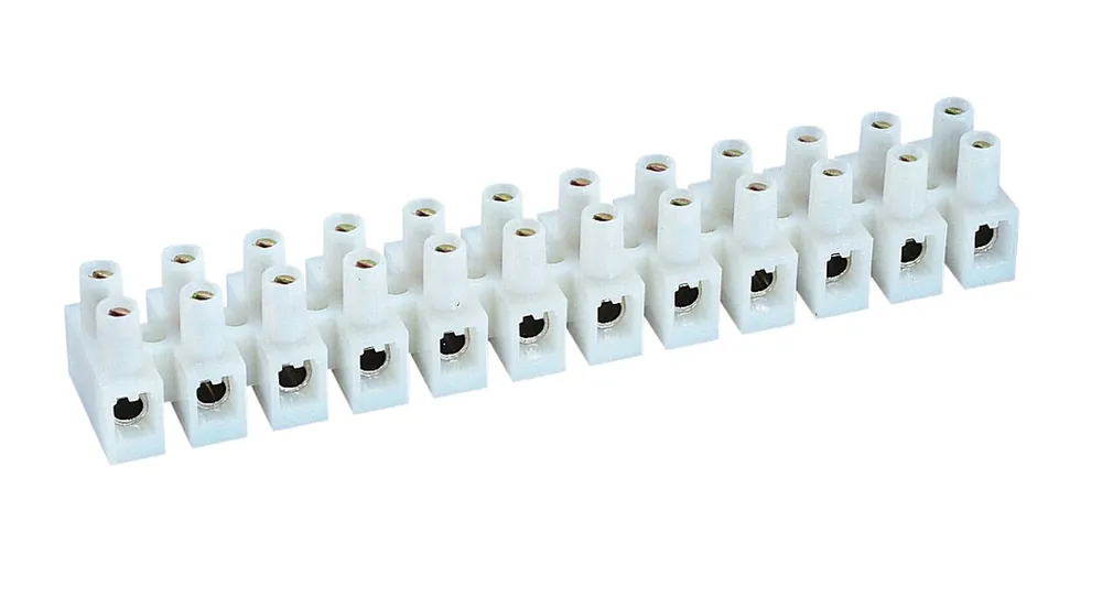 Ideal Industries 89-610 Barrier Strip 300/400 VAC 30A 12 Terminal
