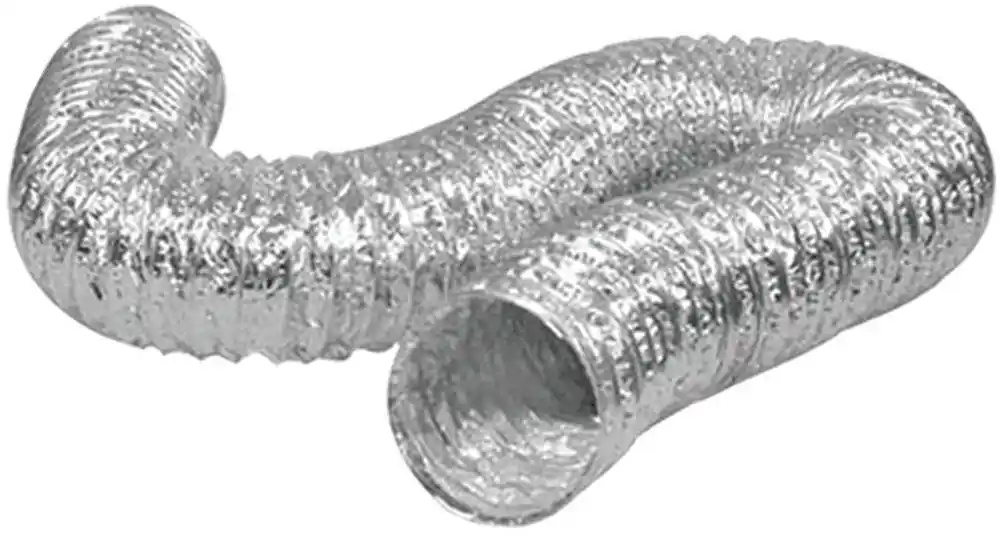 Dundas Jafine AF450UL 4 In. x 50 Ft. Silver Uninsulated Flexible Air Duct