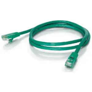 Quiktron 576-120-010 CBL ASSY 24-4PR STRANDED CAT6 CM RJ45/RJ45 10FT W/BOOT GREEN VALUE SERIES