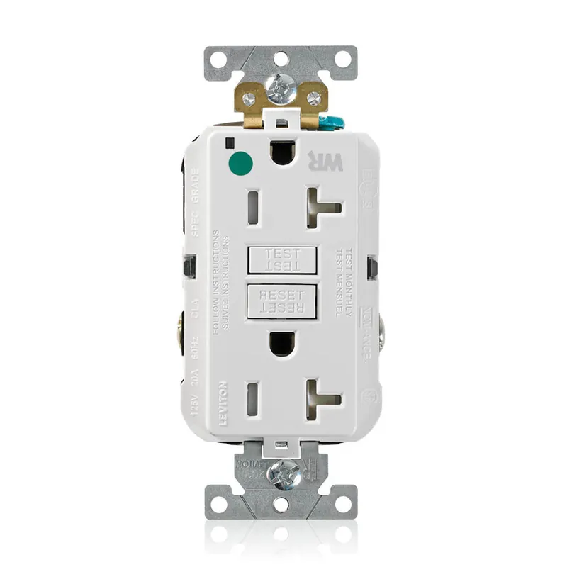 Leviton GFWT2-HGW LEV GFWT2-HGW 20A WR TR HG SLIM GFC 20A