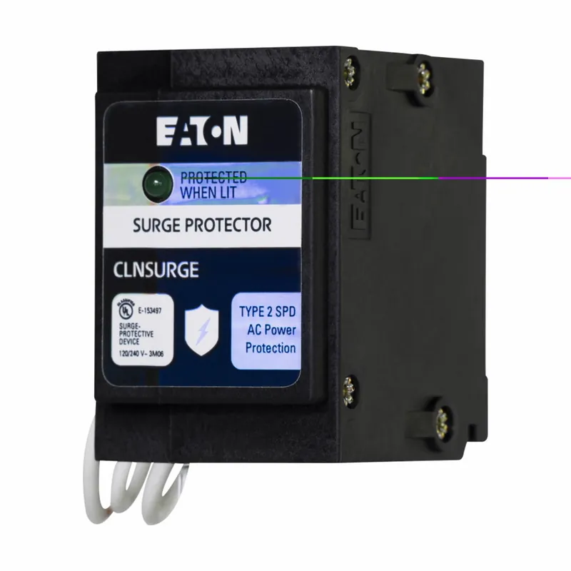 Eaton CLNSURGE Circuit Breaker Surge Protective Device, Plug On Surge Protective Device UL Classified