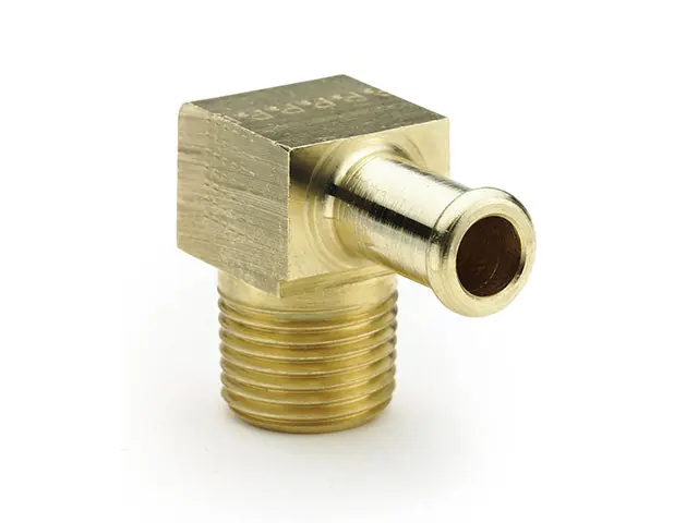Parker 269HB-10-8 Beaded Hose Barb 90 Degree Elbow Tube to Male Pipe