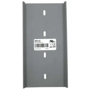 Functional Devices MT4-8 Mounting Snap Track 4.00 inches x 8.00 inches