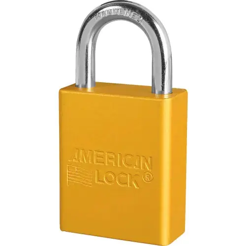Master Lock A1105KAYLW Series A1105 Aluminum Rekeyable Padlock