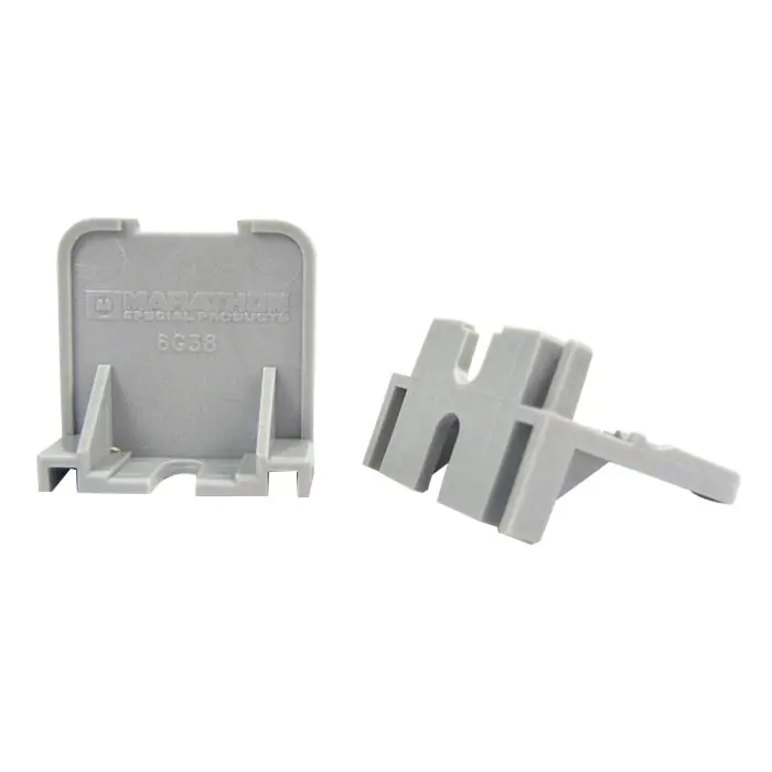 Marathon 6G38-E-F End Bracket For 6G38 Series Sectional Terminal Block