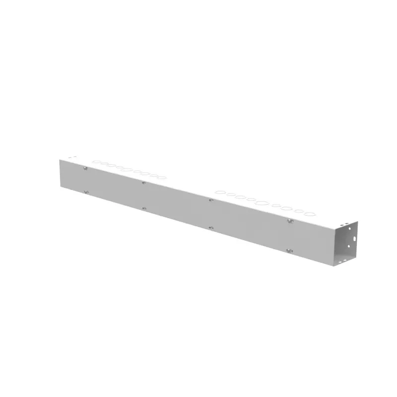 Milbank 4448-GSC1 4x48x4 Screw Cover Wireway Type 1 UL Listed Steel Knockouts ANSI 61 Gray