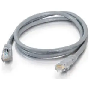 QUIKTRON 576-100-010 CBL ASSY 24-4PR STRANDED CAT6 CM RJ45/RJ45 10FT W/BOOT GREY VALUE SERIES