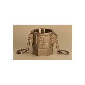 APG 3E20DSS 2 IN FEMALE X FPT PART D CAMLOCK STAINLESS STEEL