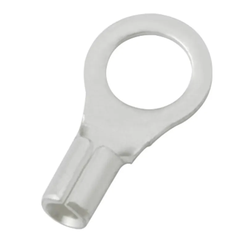 Hoffman 5217 Copper Ring Terminal, 8 AWG, 3/8 Stud, 500/Pack