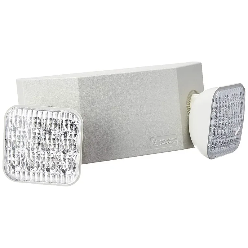 Lithonia Lighting EU2C-M6-LED LED Emergency Light with Adjustable Optics 2-Watt 120/277 Volt AC