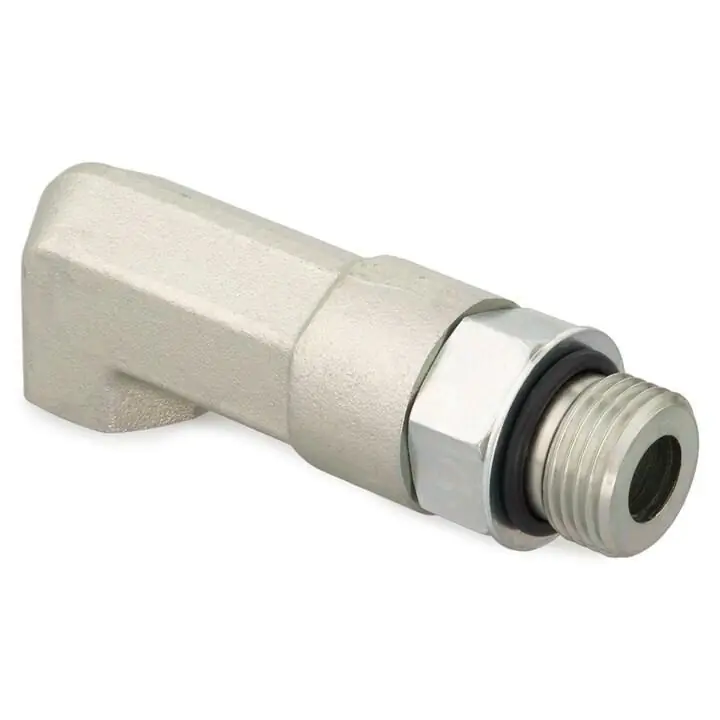Parker 10-1/2 AOE4G-S Pipe Fitting and Port Adapter, Steel
