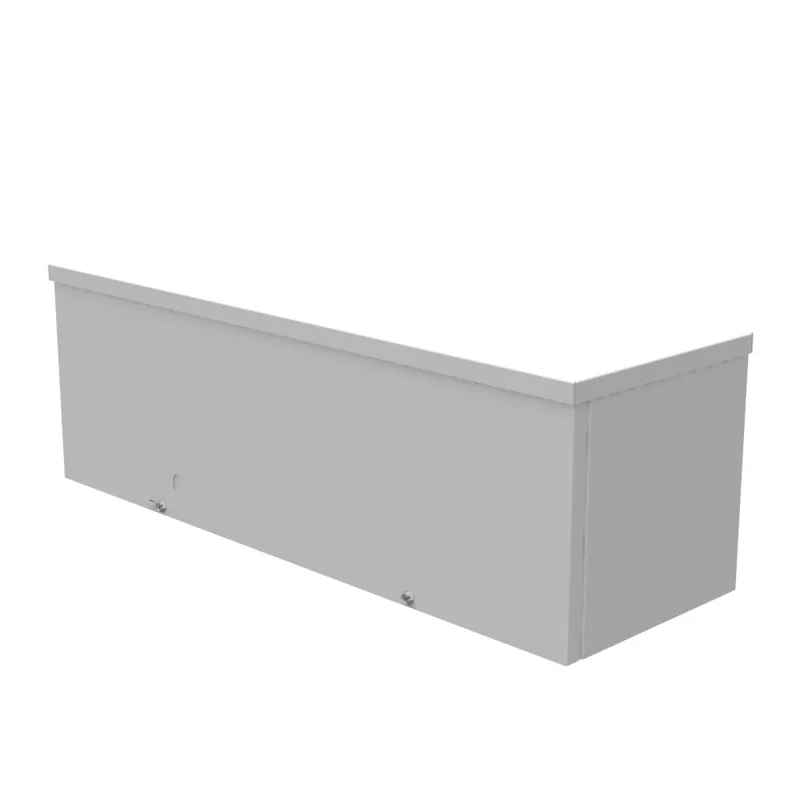 Milbank 8824-GSC3R-NK 8x24x8 Screw Cover Wireway Type 3R UL listed Steel No Knockouts