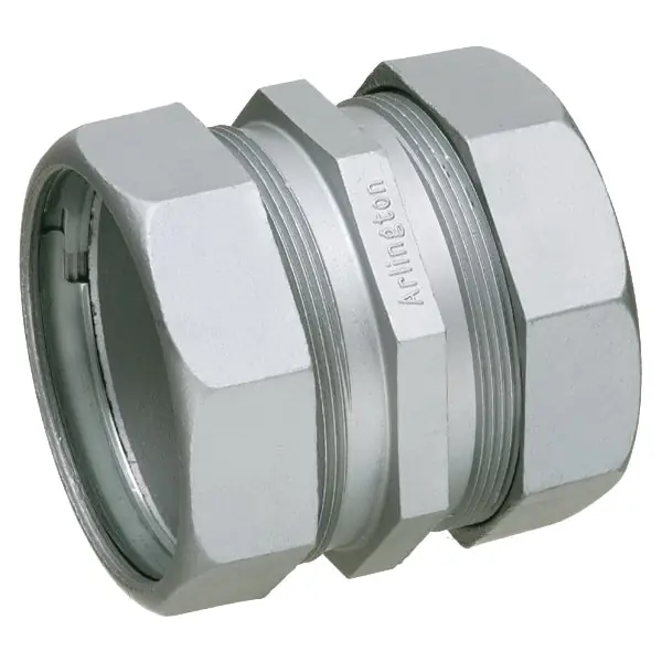 Arlington 838 Innerduct 3-1/2 in Concrete/Raintight Compression Coupling