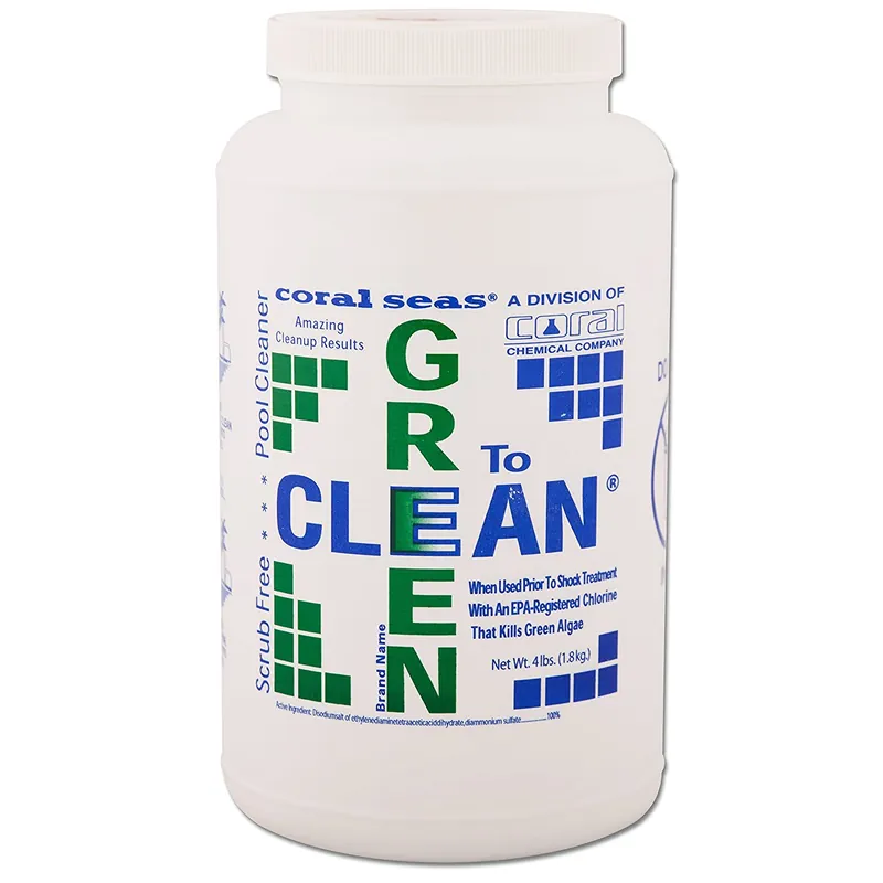 Coral Seas 17644COR Green Aid Algaecide 4 lb Bottle Replacement MPN