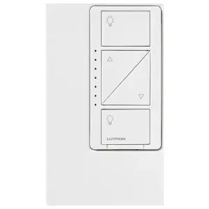 Caseta PD-6WCL-WH 600W 120V 1-Pole/Multi-Location Lamp Dimmer