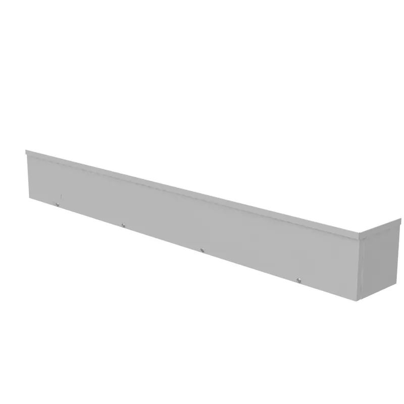 Milbank 6648-GSC3R-NK 6x48x6 Screw Cover Wireway Type 3R UL Listed Steel No Knockouts