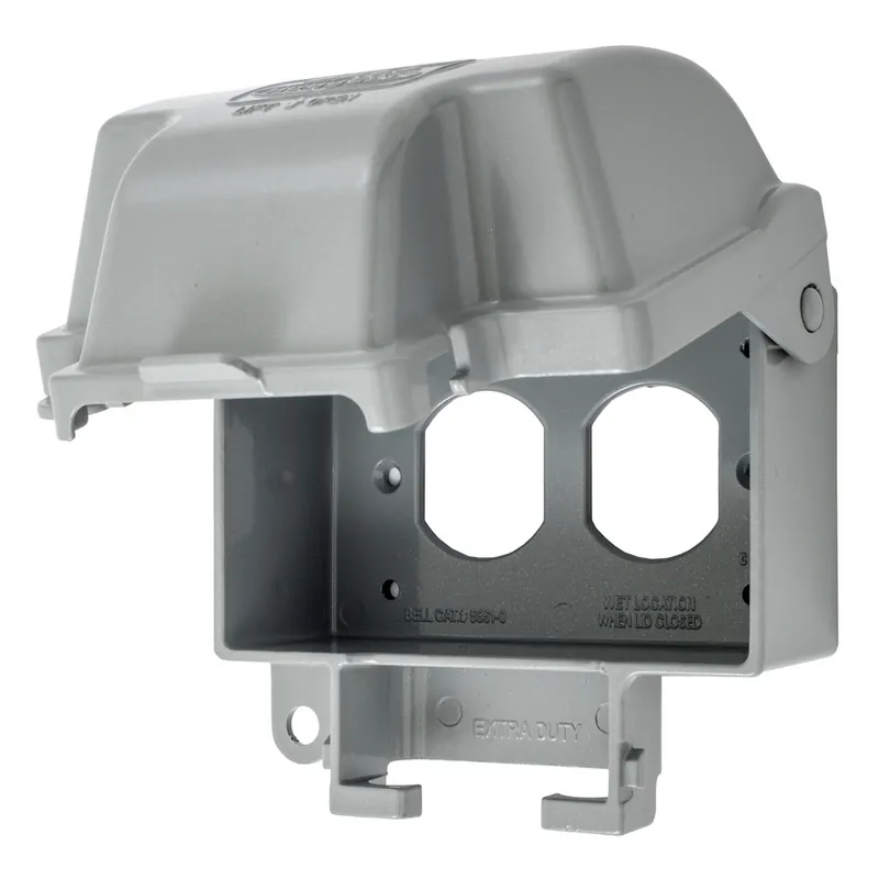 Hubbell Wiring Device-Kellems WP8EH HWD Extra Duty Weatherproof Cover 4.8 in / 5.1 in / 3.2 in