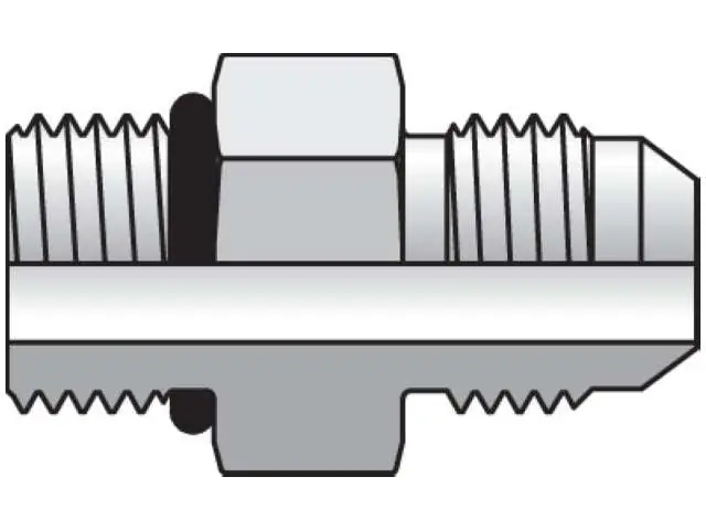 Parker 12-16F5OX-S Triple-Lok 37 Degree Straight F5OX