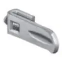 NATIONAL CABINET LOCK C8757-2C Handle Lock Latch Tongue, 1-Point, Side Mount, 5/8 Width
