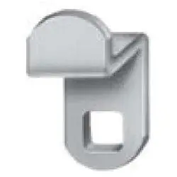 National Cabinet Lock C7013-2C Lock Cam, Disc Tumbler, Double Formed, 1-1/8 Length x 0.625 Width x 0.095 Thickness