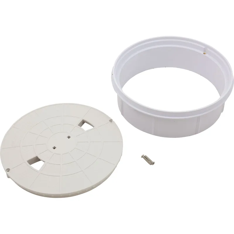Pentair 516254 Skim Lid/Collar/Screw Assy Wht