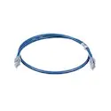 PANDUIT UTP6AX9YL Patch Cord 24 AWG Cat. 6A RJ45 9 ft. Yellow