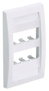 Panduit CFPE6IGY PAN MINI-COM EXEC FACEPLATE