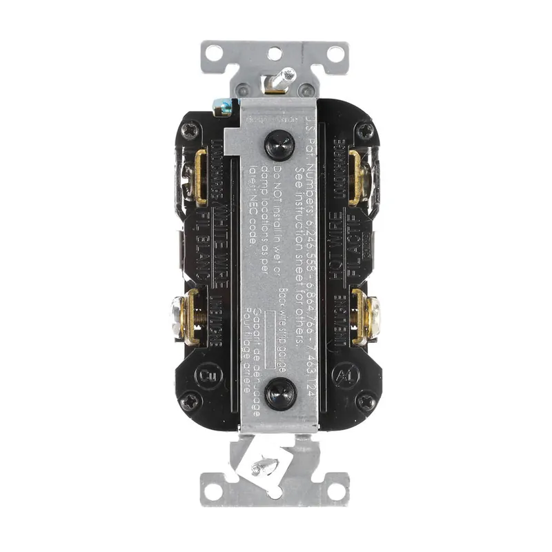 Leviton GFTR2-HGT SmartlockPro Slim Self-Test GFCI Receptacle 20 Amp 125 Volt