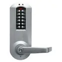 KABA E5031XS-WL-626-41 Electronic Door Lock, Solid Cast Housing and Lever, Satin Chrome, Includes Override, Schlage C