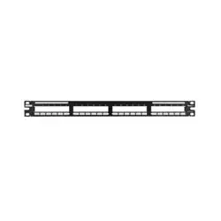 PANDUIT QPP48HDVNSBL QN PtchPnl VERTPrintedPort s Flat Each