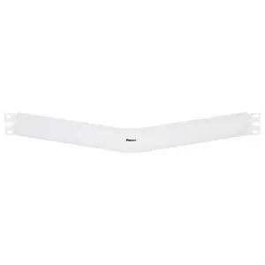 Panduit CPAF1WH Filler Panel 1 RU Angled White
